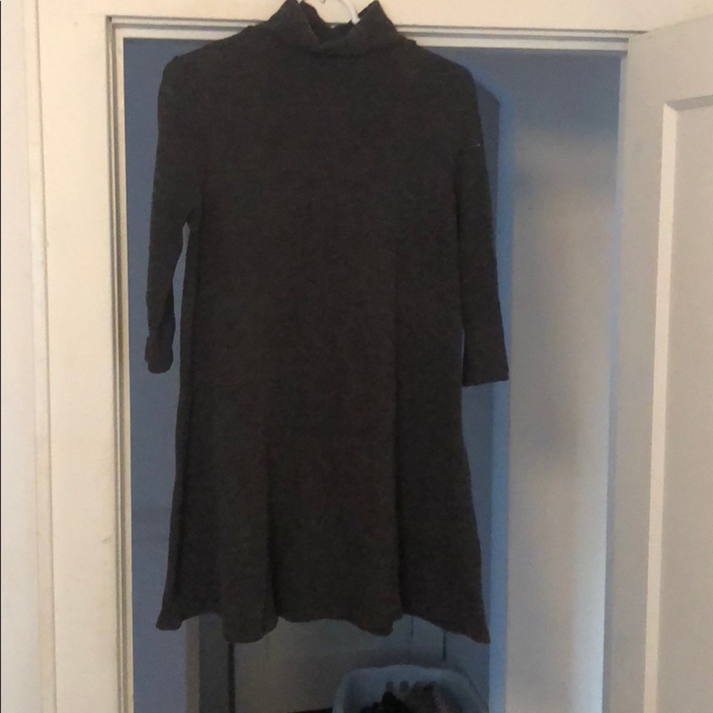 Sweater dress.